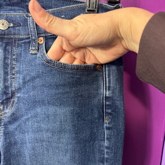 GAP Baby Boot Mid Rise Stretch Jeans Medium Wash Denim - Picture 5 of 9